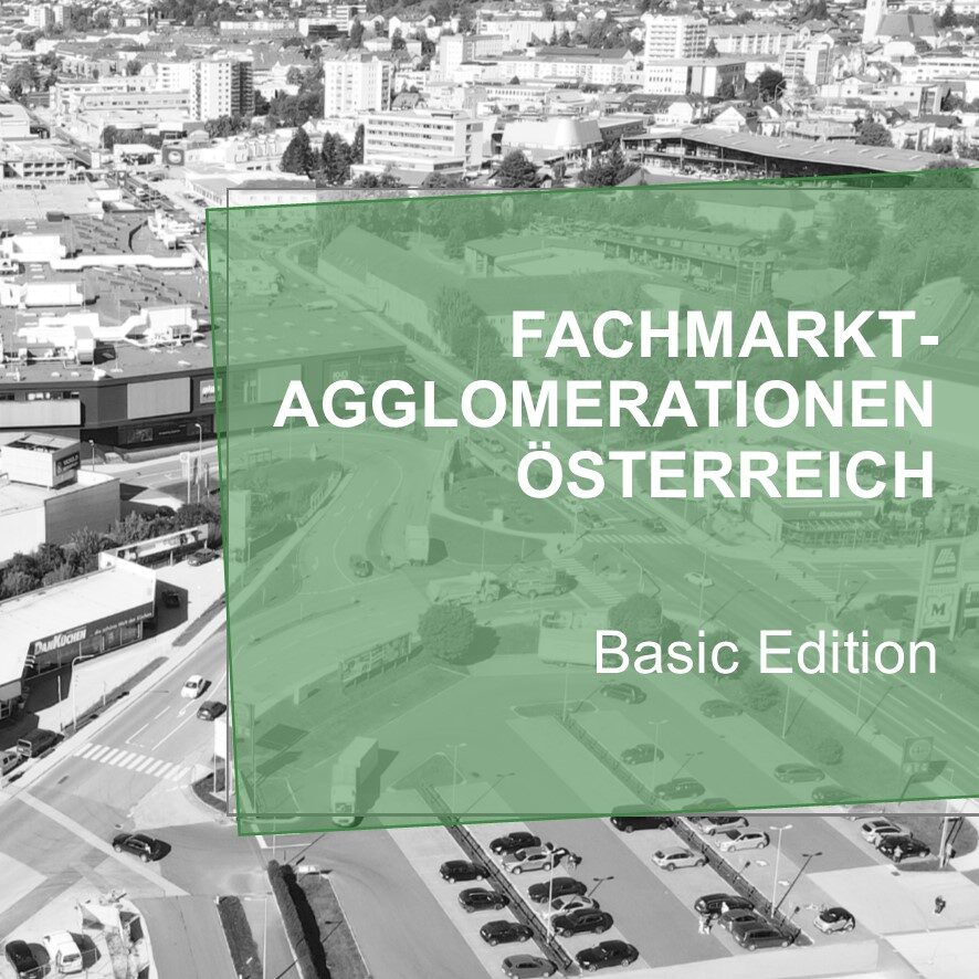 S+M Dokumentation Fachmarktagglomerationen Österreich 2021/22 - Basic Edition