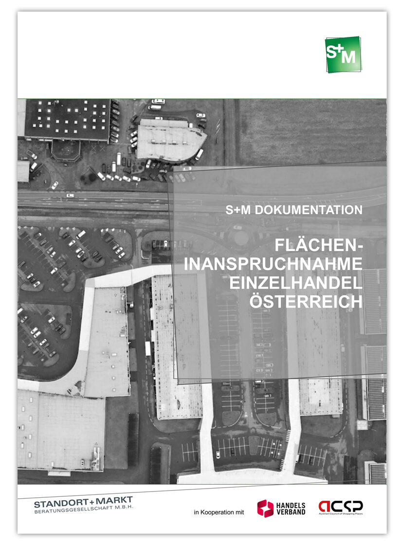 S+M Dokumentation Flächeninanspruchnahme Einzelhandel Österreich